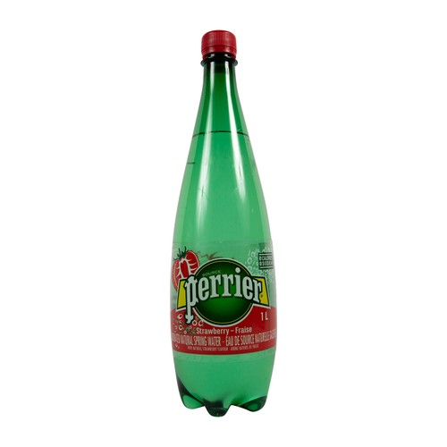 Perrier Carbonated Water Strawberry 1 L (bottle)