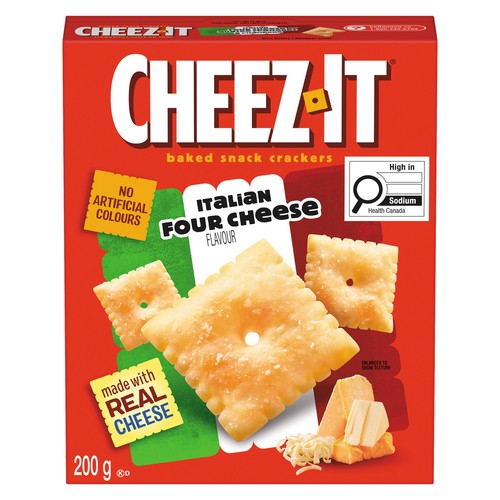 Kellogg's Cheez-It Cracker Italian Four Cheese 200 g