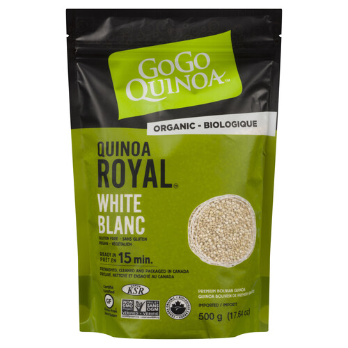 GoGo Quinoa Organic Royal White Quinoa 500 g