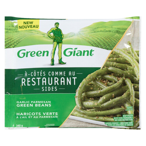 Green Giant Restaurant Sides Green Beans Garlic Parmesan 340 g