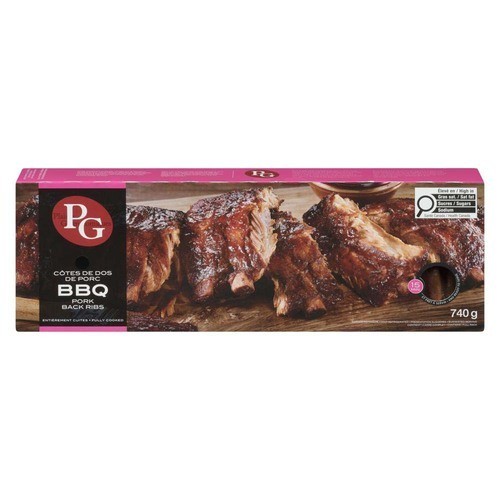 Plaisirs Gastronomiques Pork Back Ribs BBQ 740 g