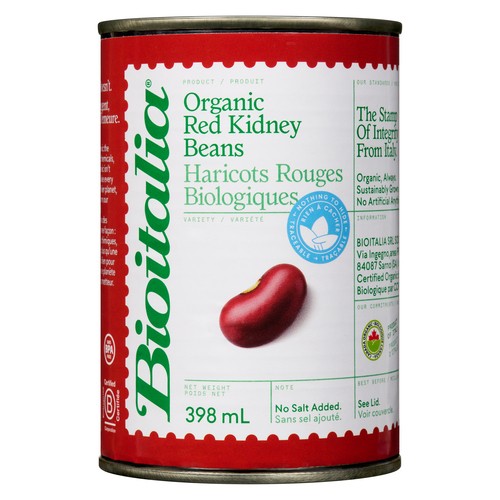Bioitalia Beans Red Kidney 398 ml