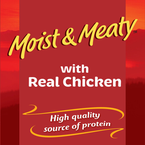 Alpo Wet Dog Food Moist & Meaty With Real Chicken 1.53 kg
