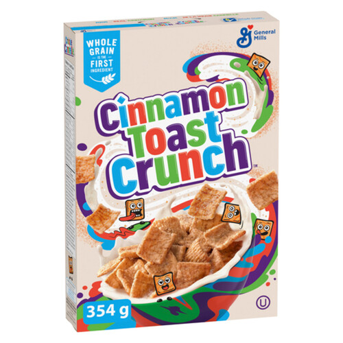 Cinnamon Toast Crunch Cereal Whole Grains and Real Cinnamon 354 g