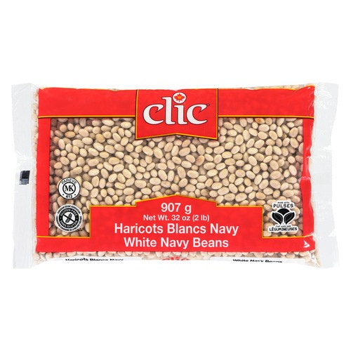 Clic Navy Beans White 907 g