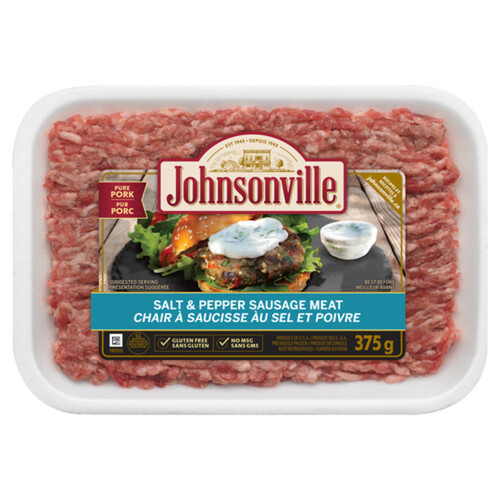 Johnsonville Frozen Classic Style Sausage Meat 375 g