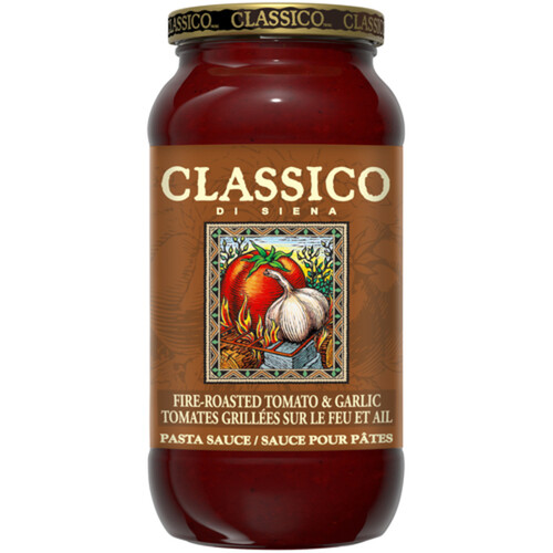 Classico Pasta Sauce Fire Roasted Tomato & Garlic 600-650 ml