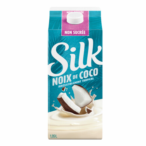 Silk Dairy-Free Coconut Beverage Unsweetened Original 1.89 L
