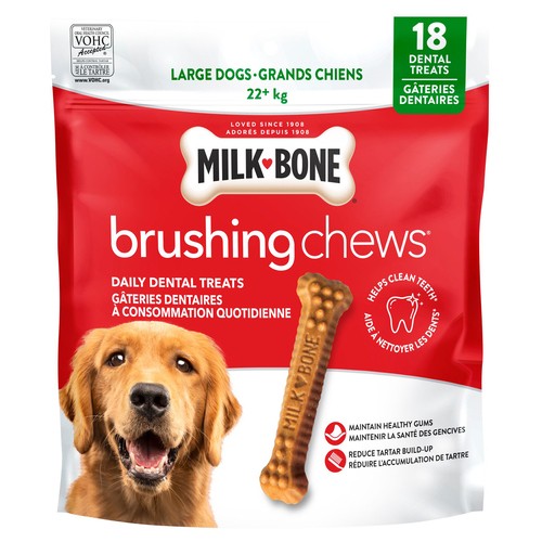 Milk-Bone Dog Treats Brushing Chews Large Breed 18 Pack 688 g