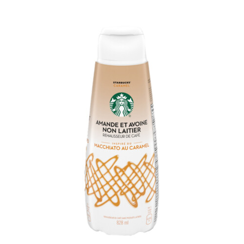 Starbucks Non-Dairy Creamer Almond & Oat Caramel 828 ml