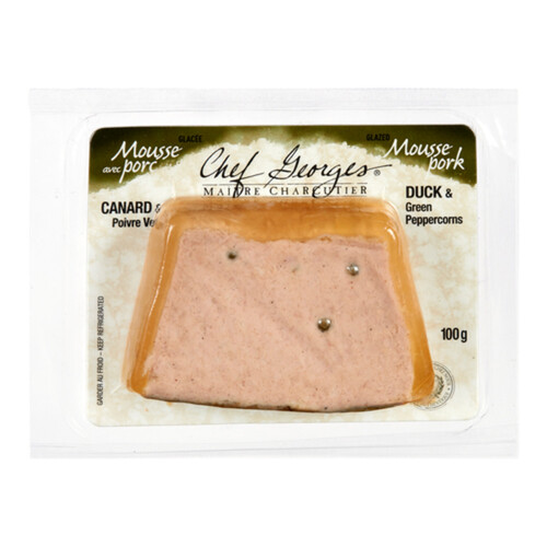 Chef George Ground Pepper Duck Pork Mousse 100 g