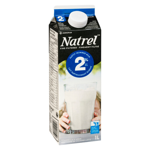 Natrel 2% Milk Fine-Filtered 1 L