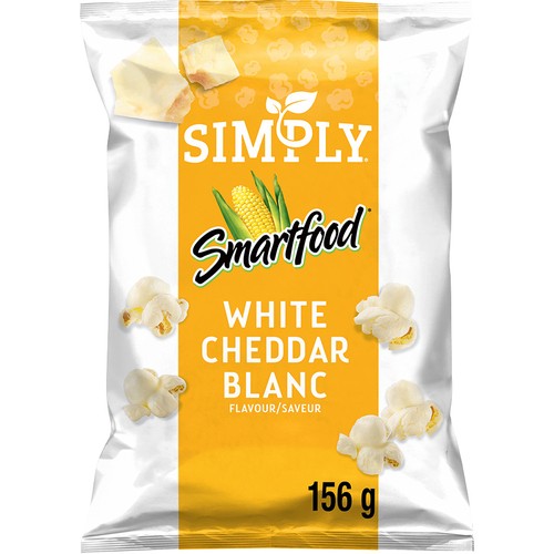 Simply Smartfood Popcorn White Cheddar 156 g