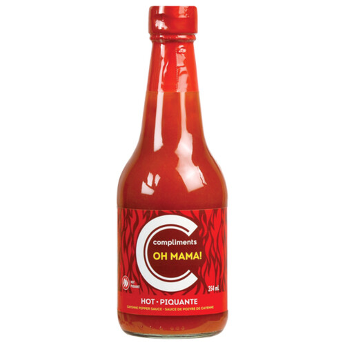 Compliments Cayenne Pepper Sauce Hot 345 ml