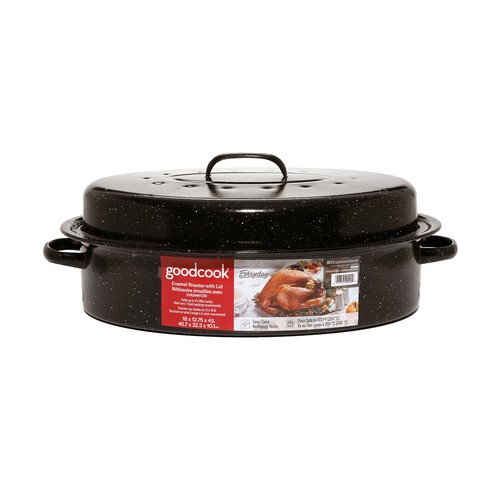 GoodCook 18 Inch Enamel Roaster Pan