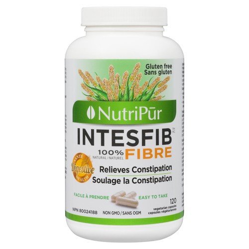 Nutripur Intesfib Fibre Vegetarian Capsules 60 Count