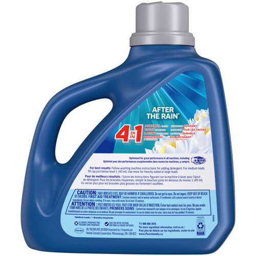 Purex 4 In 1 Liquid Laundry Concentrated Detergent 110 Loads After The Rain 4.43 L