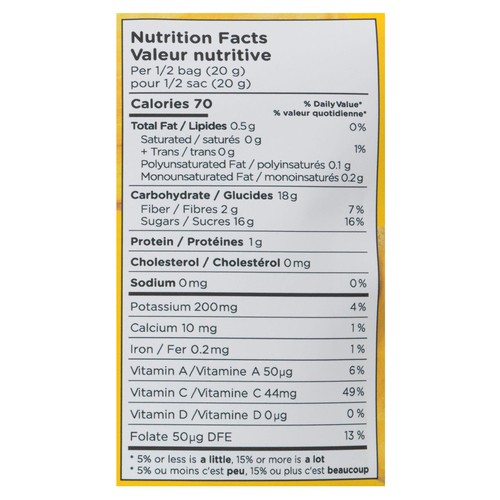 Chiwis Chips Mango Kiwi  50 g