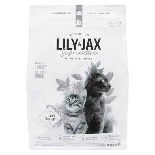 Lily & Jax Dry Cat Food Turkey Recipe 1.6 kg
