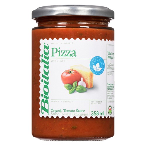 BioItalia Organic Pizza Sauce 358 ml