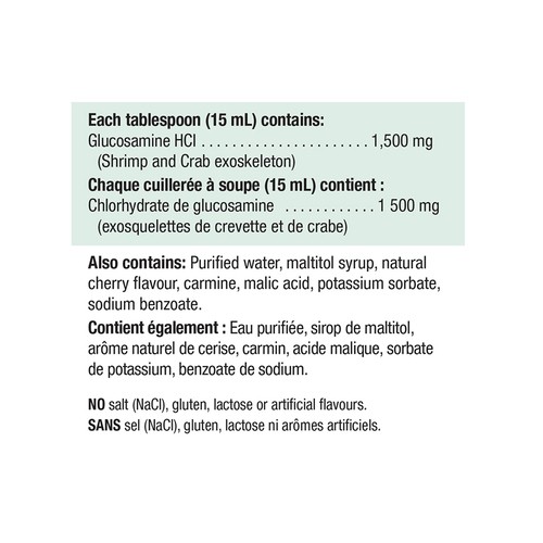 Jamieson Liquid Glucosamine Maximum Strength 350 ml