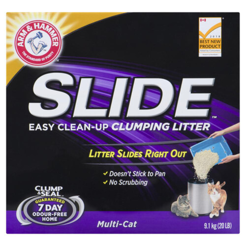 Arm & Hammer Slide Cat Litter Multi-Cat 9.1 kg