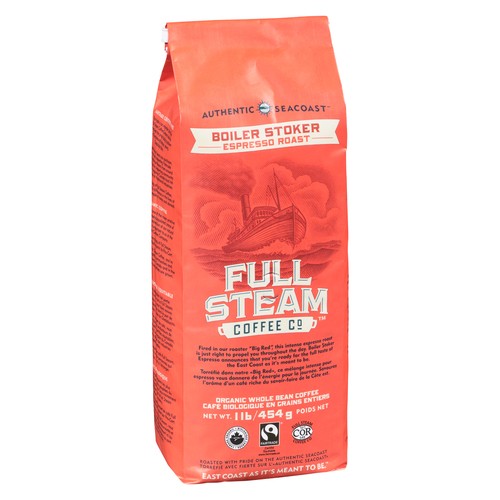 Full Steam Oganic Coffee Expresso Roast 454 g