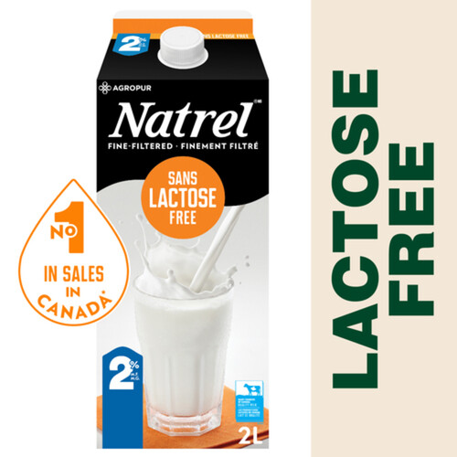 Natrel Lactose-Free 2% Milk 2 L