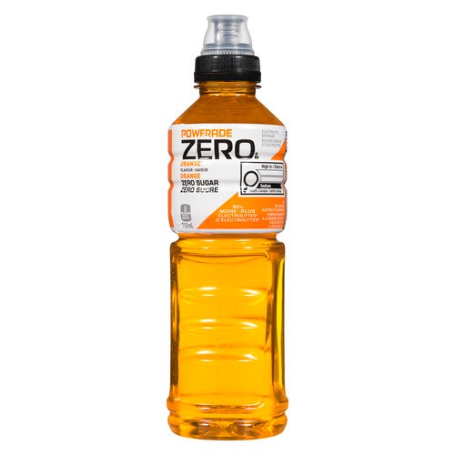Powerade Zero Sports Drink Orange Flavour 710 ml (bottle)