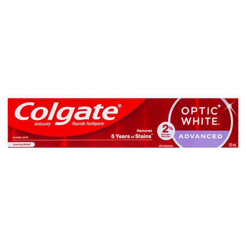 Colgate Toothpaste Optic White Advanced Sparkle White 133 ml