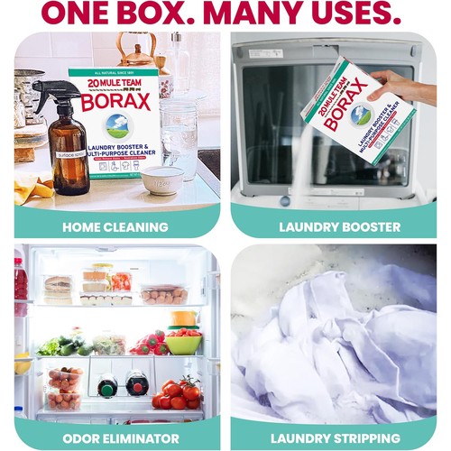 Twenty Mule Team Borax Laundry Boosters & Multi Purpose Cleaner1.84 kg