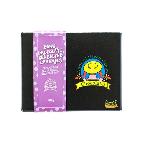AGGC Caramels Dark Chocolate Sea Salted 80 g