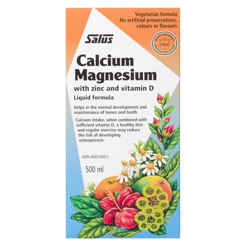 Salus Supplement Calcium Magnesium Liquid Formula 500 ml