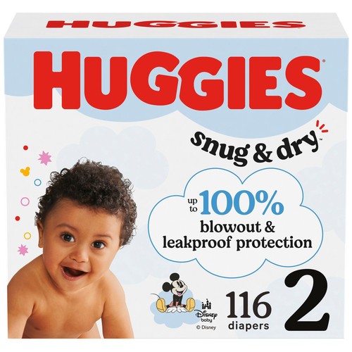 Huggies Snug And Dry Diapers Giga Size 2 116 Count