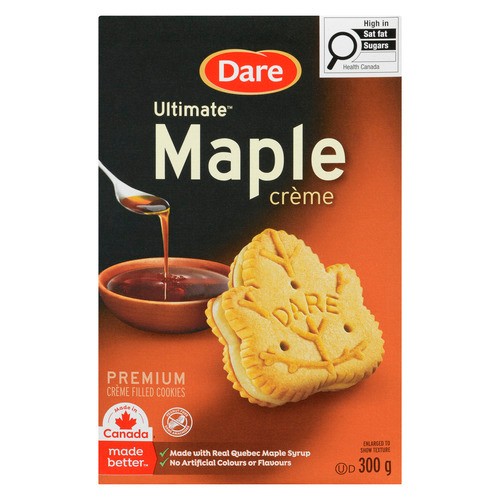 Dare Ultimate Peanut-Free Cookies Maple Crème 300 g