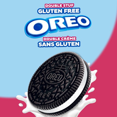 Oreo Gluten Free Sandwich Cookies Double Stuf Chocolate 353 g