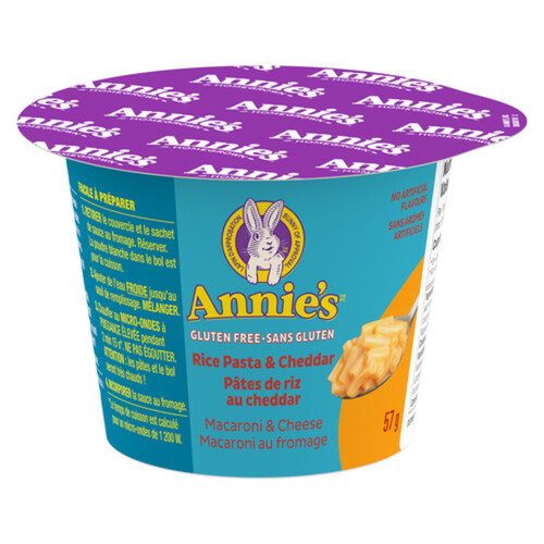 Annie's Homegrown Rice Pasta And Cheddar Gluten Free Macaroni & Cheese 57 g