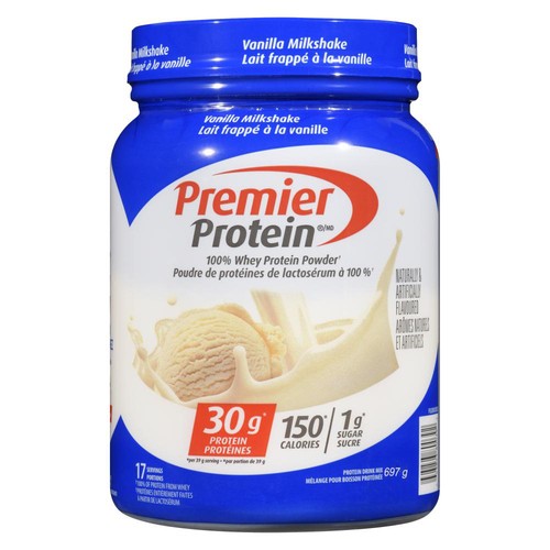 Premier Protein Whey Protein Powder Vanilla Milkshake 663 g