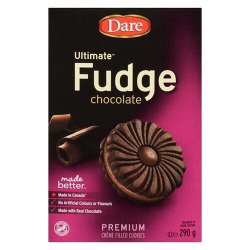 Dare Ultimate Cookies Fudge Chocolate Creme 290 g