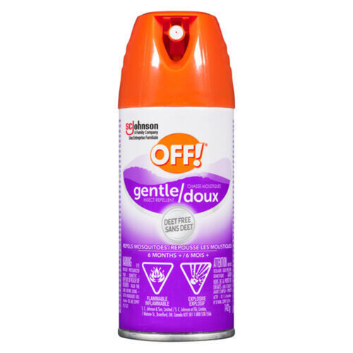 OFF! Gentle Aerosol Insect Repellent Deet Free 142 g