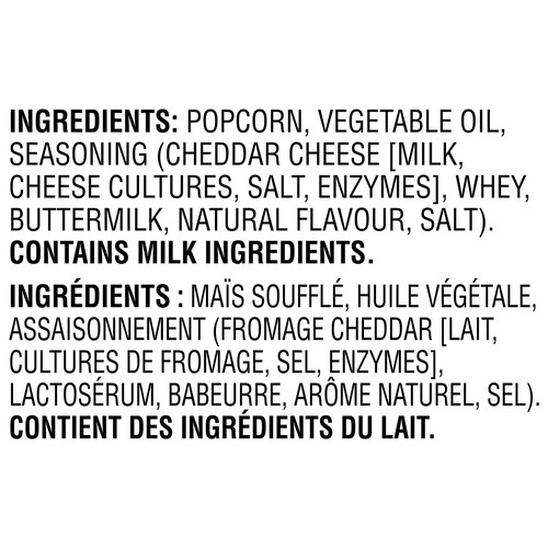 Smartfood  Seasoned Popcorn White Cheddar Flavour (small bag) 50 g