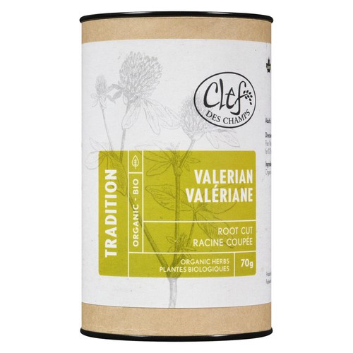 Clef des Champs Organic Valerian Root Cut 70 g