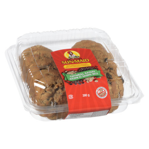 Create A Treat Sunmaid Cookies Oatmeal Raisin 390 g