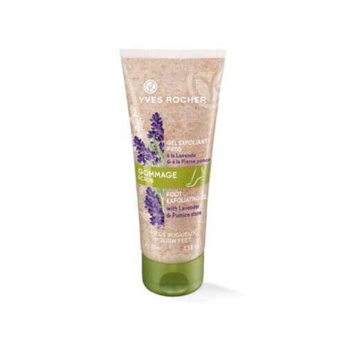 Yves Rocher Foot Exfoliating Gel With Lavender And Pumice Stone 75 ml