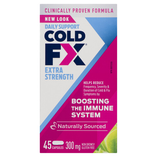 Cold-FX Extra Strength Cold Medicine 45 Capsules 