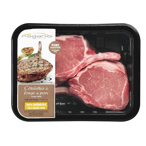 Nagano Pork Loin Chops Hotel Cut 