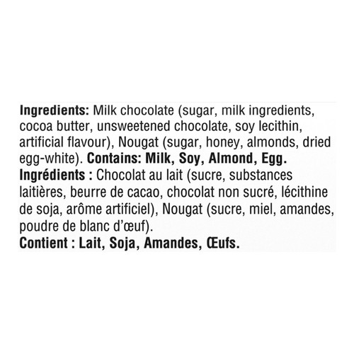 Toblerone Nougat Bar Milk Chocolate With Honey And Almond 35 g