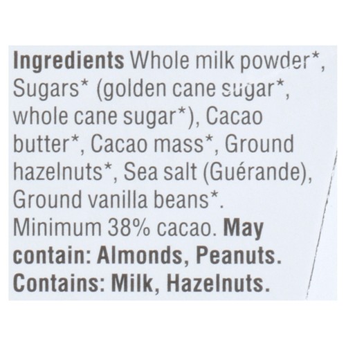 Camino Organic Milk Chocolate Bar Sea Salt 100 g