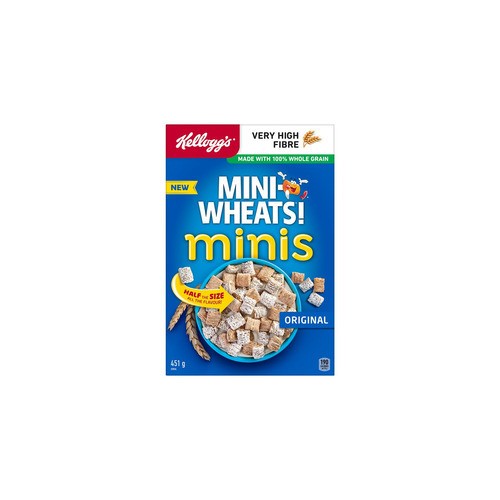 Kellogg's Cereal Mini Wheats Minis 451 g