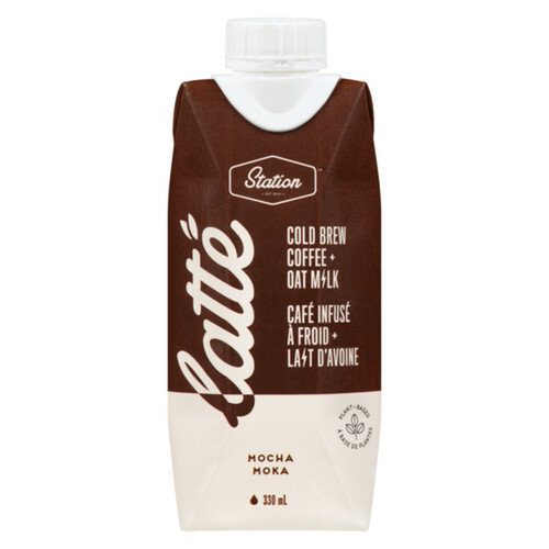Station Cold Brew Oat Milk Latte Mocha 330 ml
